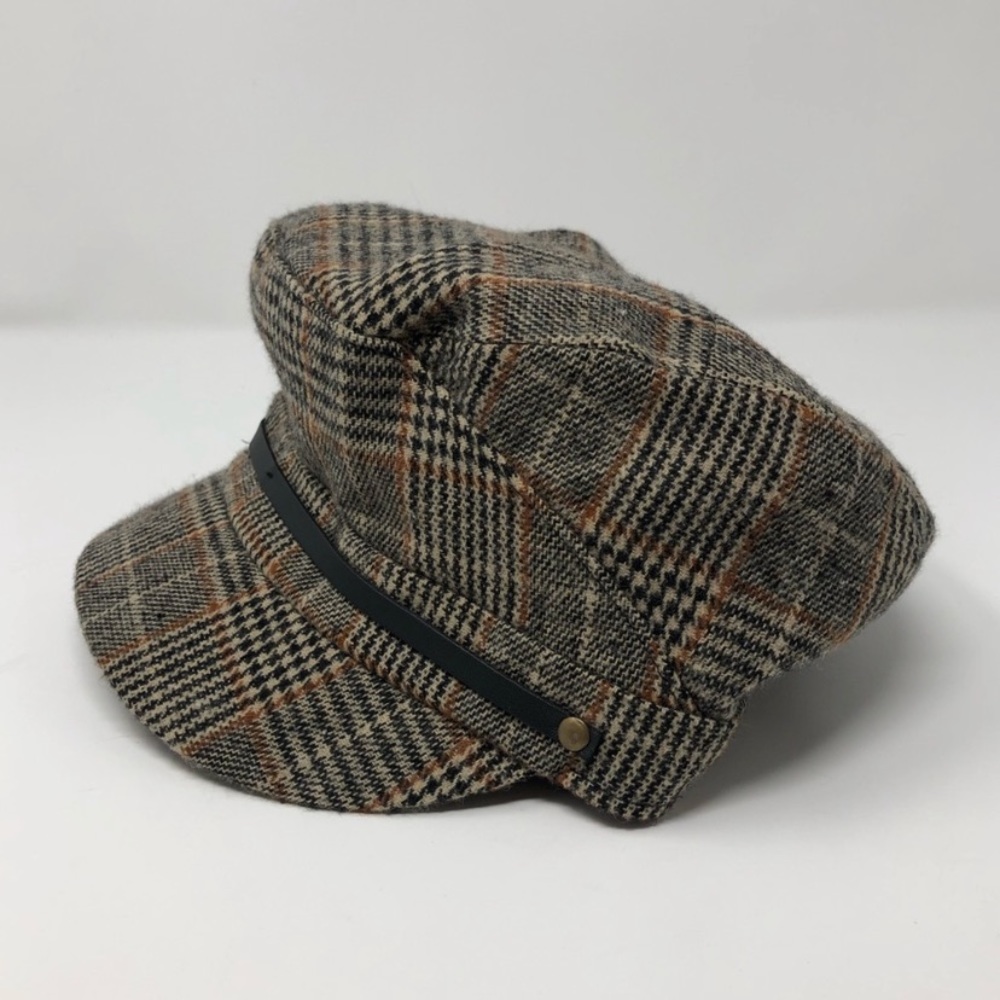 August Hat Company Plaid Cap Paperboy Hat